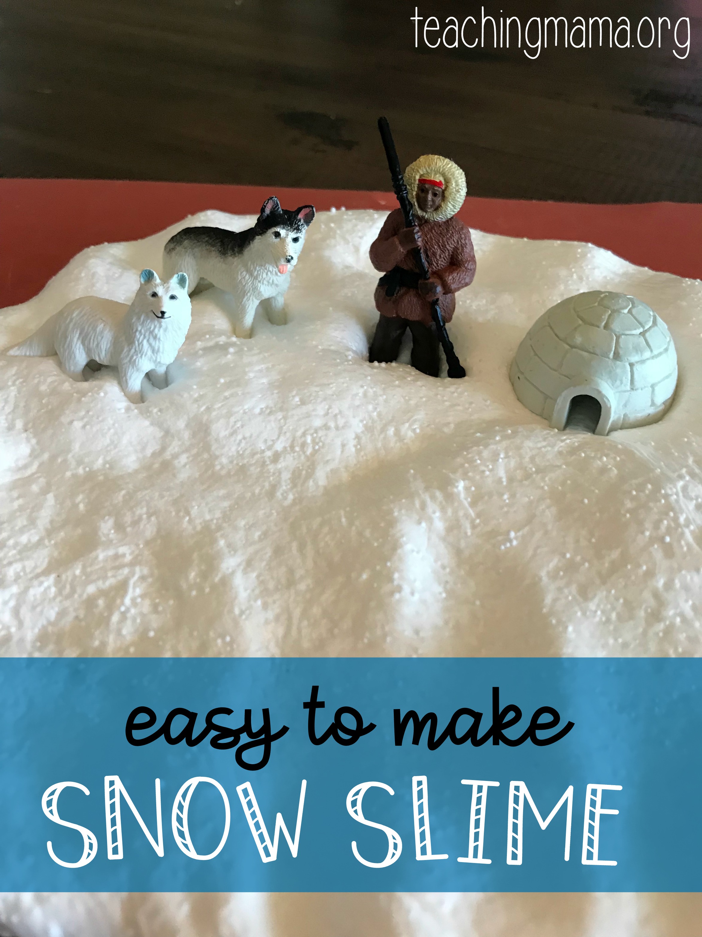 Snow Slime Recipe