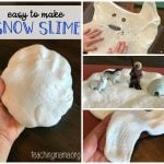 Snow Slime Recipe