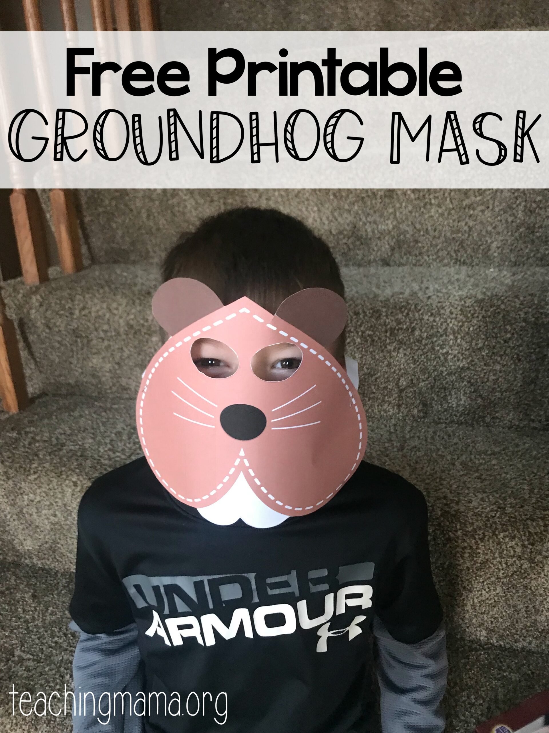 groundhog day mask