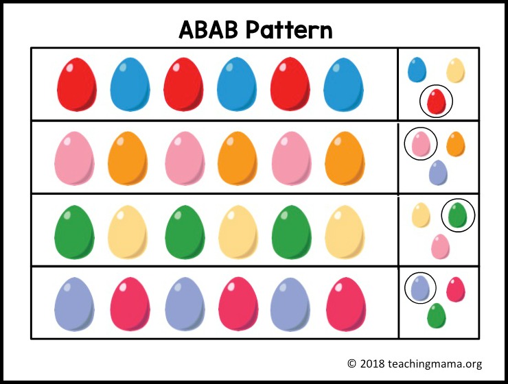 Egg Patterns Printable