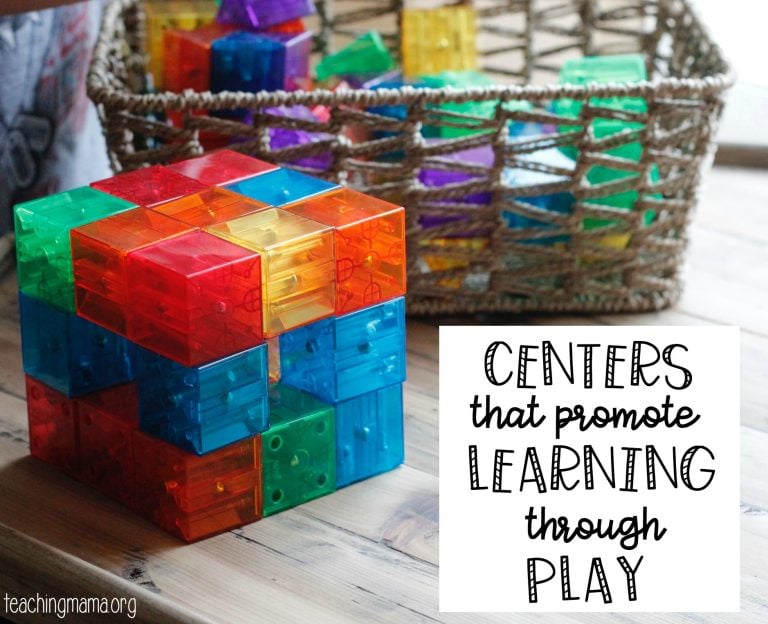 Centers that Promote Learning Through Play