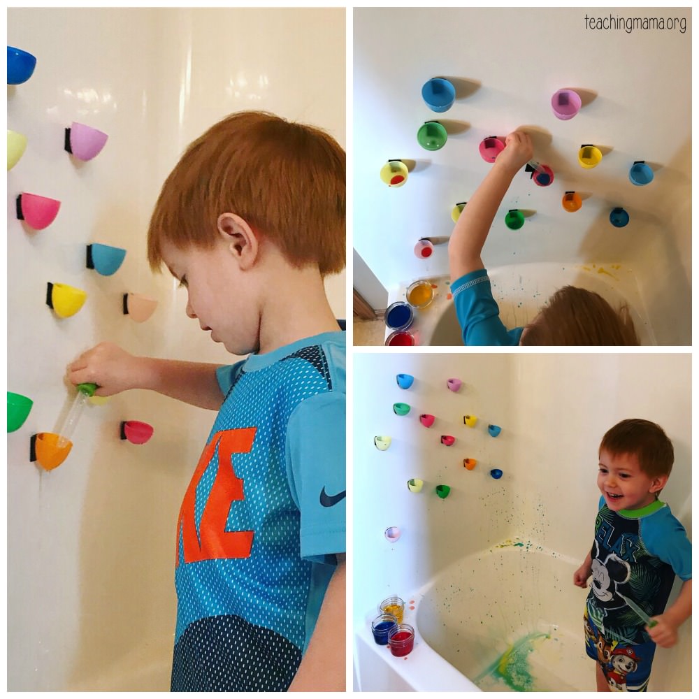 Plastic egg water wall