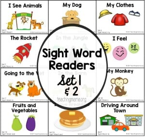 Sight Word Readers Set 1