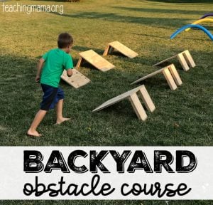 backyard obstacle course