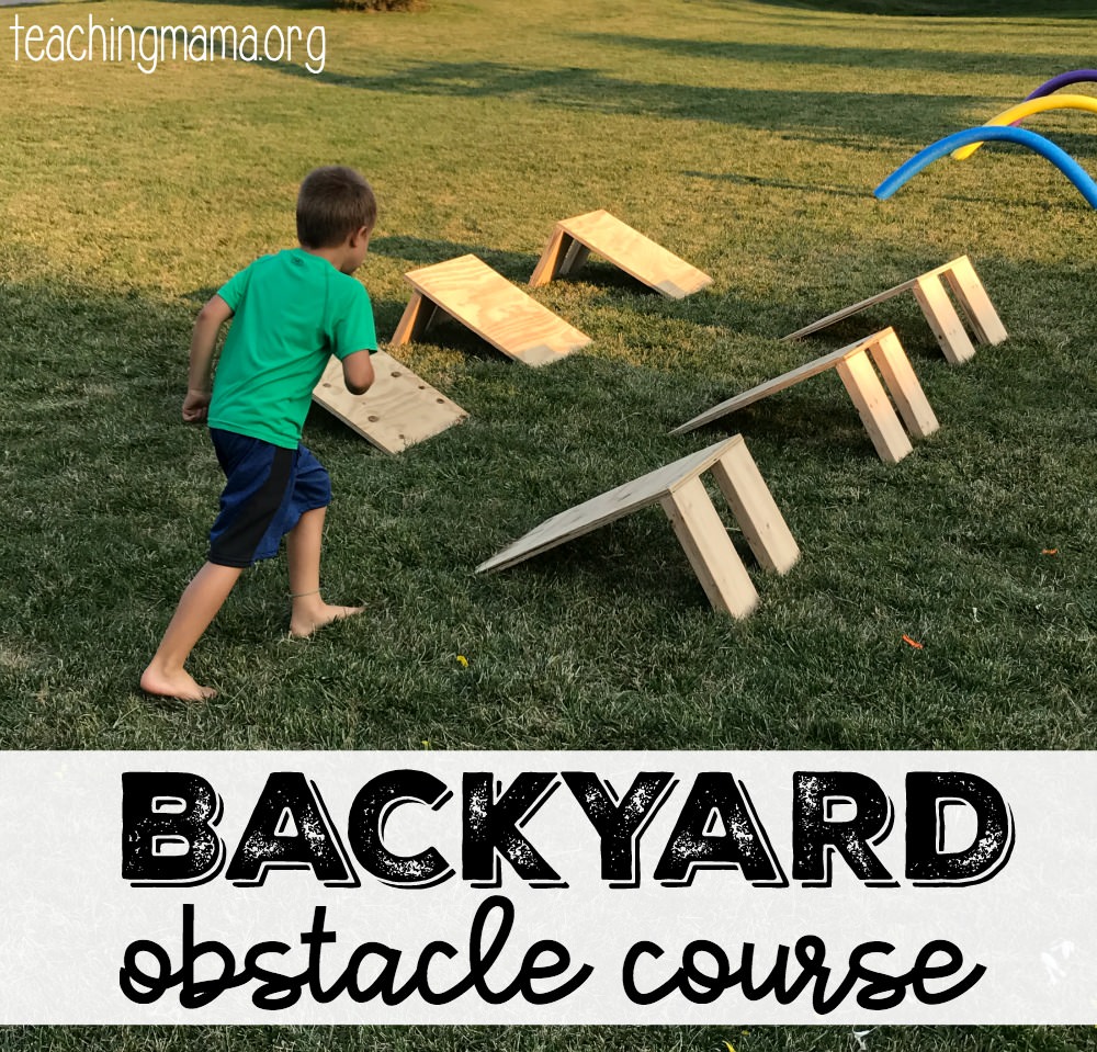 Backyard store agility course