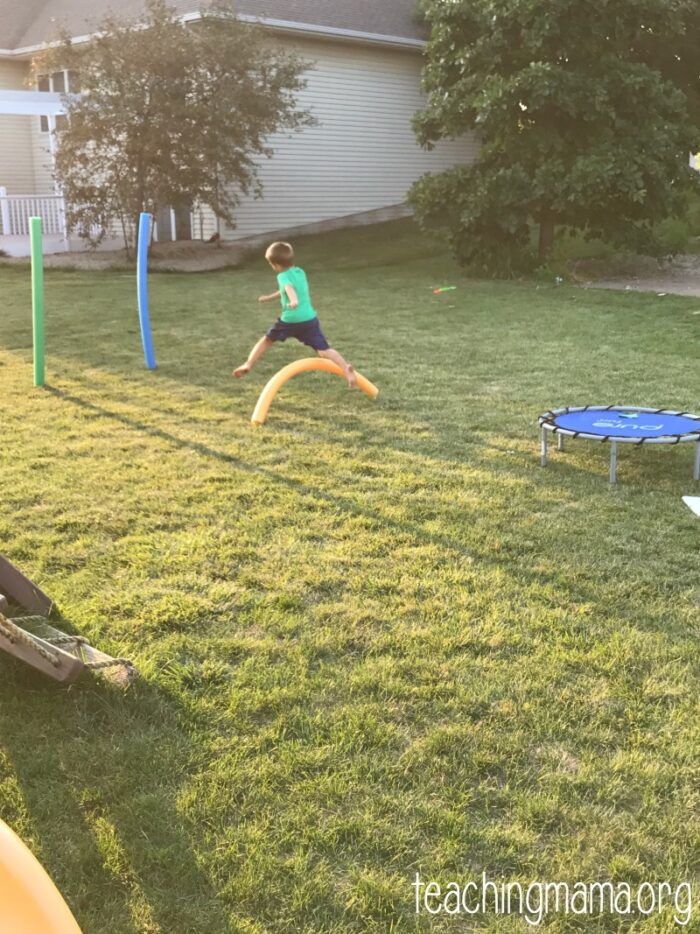 Backyard Obstacle Course