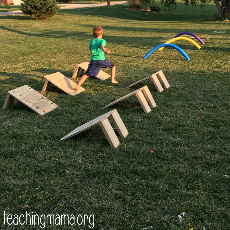 Backyard Obstacle Course