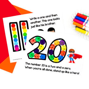 Number Formation Rhymes for 11-20