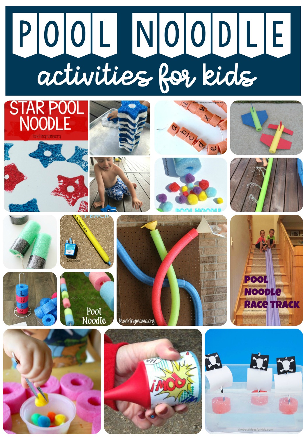 Pool Noodle Activities Teaching Mama