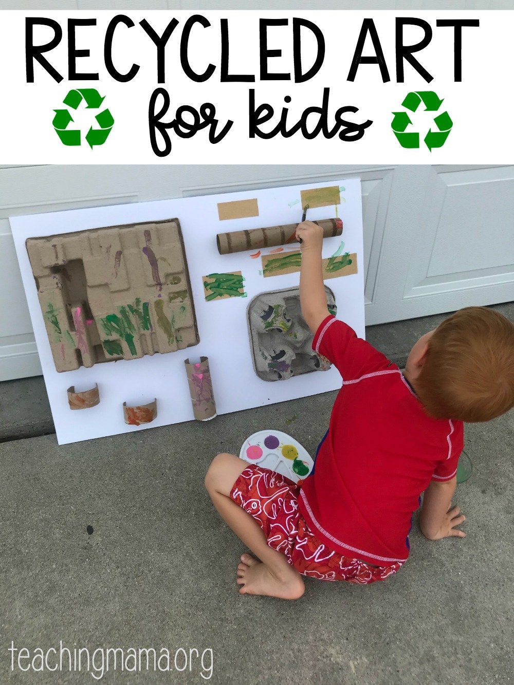 recycled art for kids