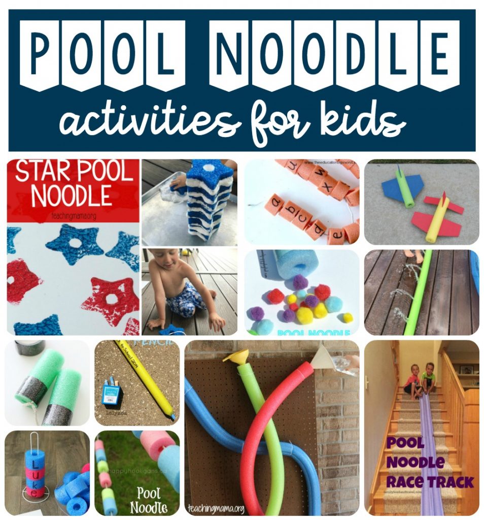 Pool Noodle Activities For Kids