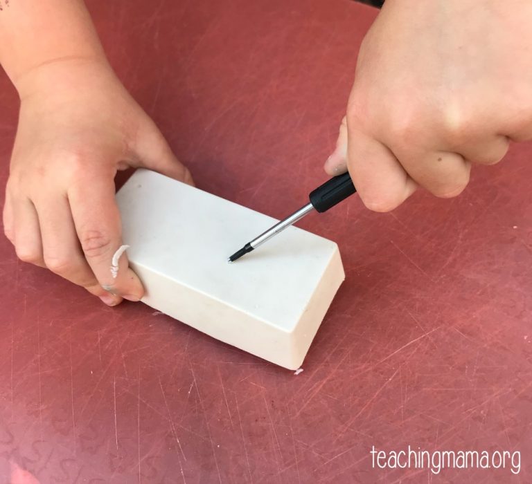 Homemade Dig It Bars - Fun Excavation Activity