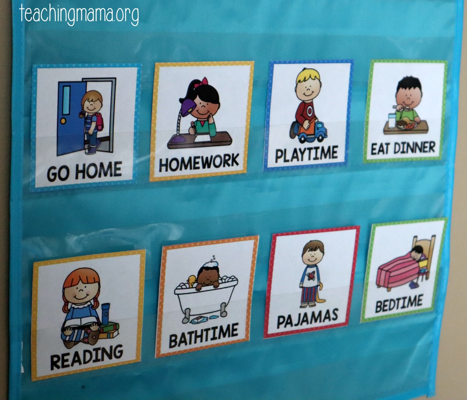 Visual Routine Chart Preschool