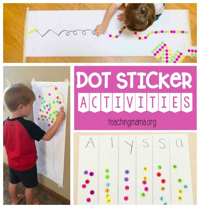 Dot Sticker Activities