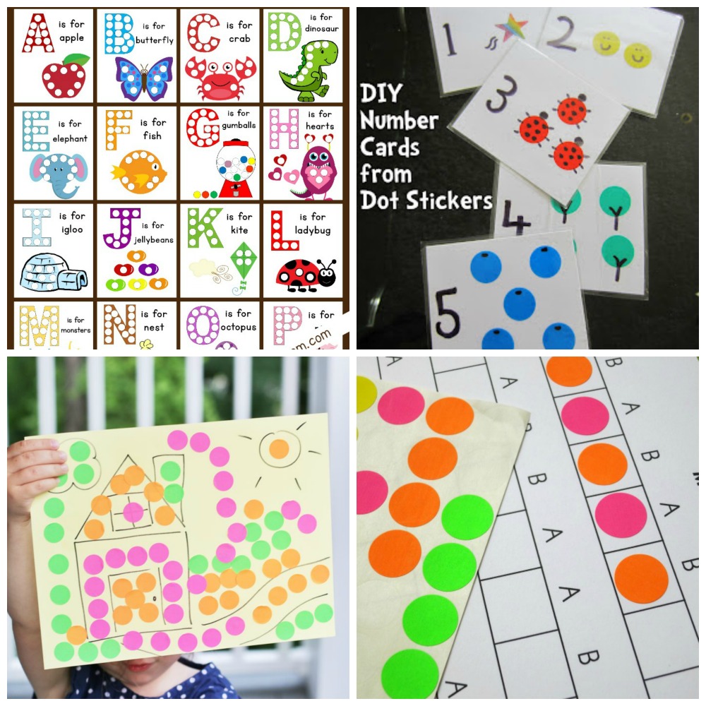 5 Math Skills to Practice with Dot Stickers