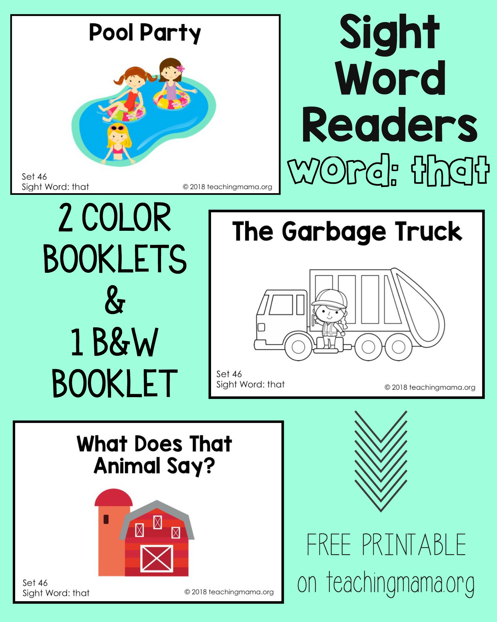 sight word - that