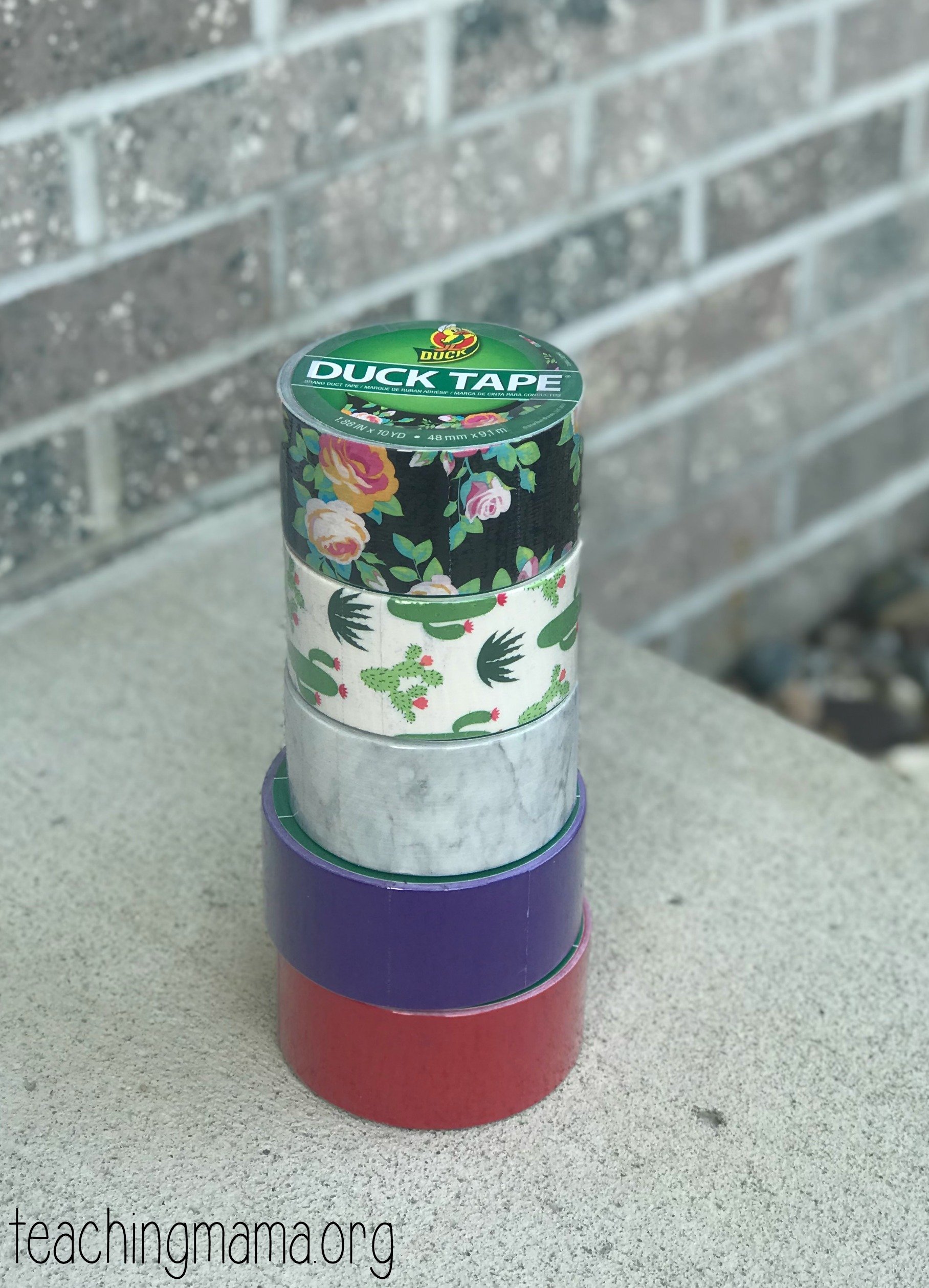 assortment of duck tape