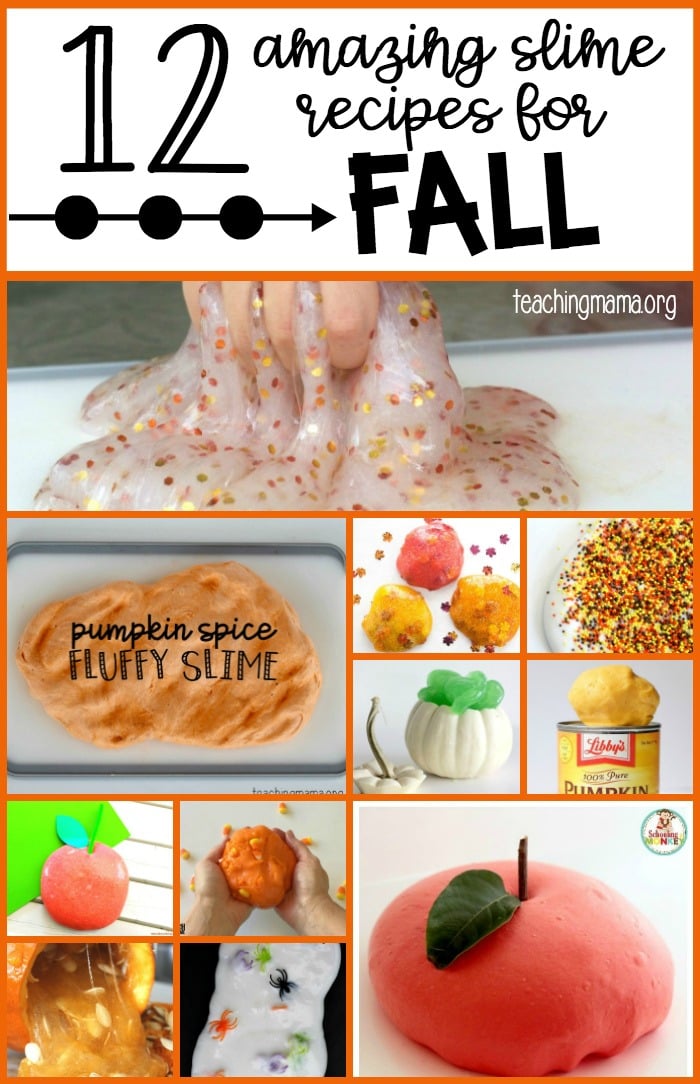 12 Amazing Slime Recipes for Fall