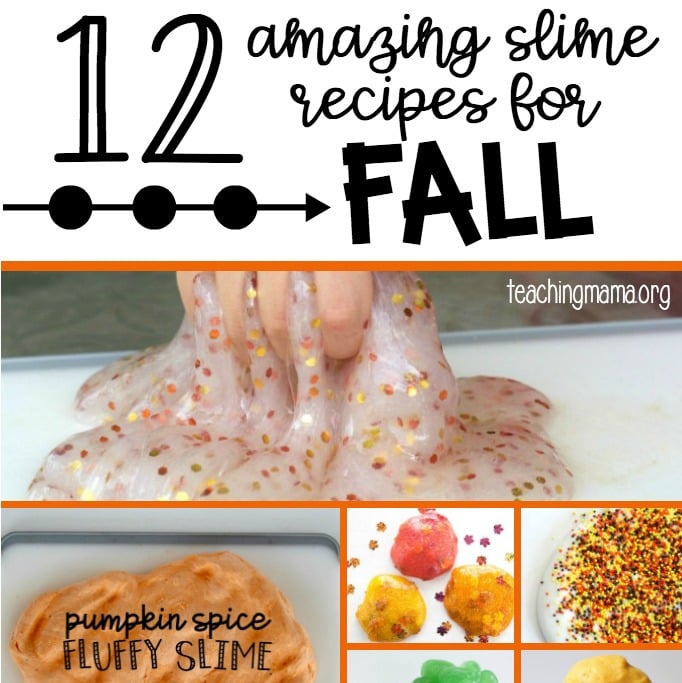 12 Amazing Slime Recipes for Fall