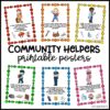 Community Helpers Printable Posters - Teaching Mama