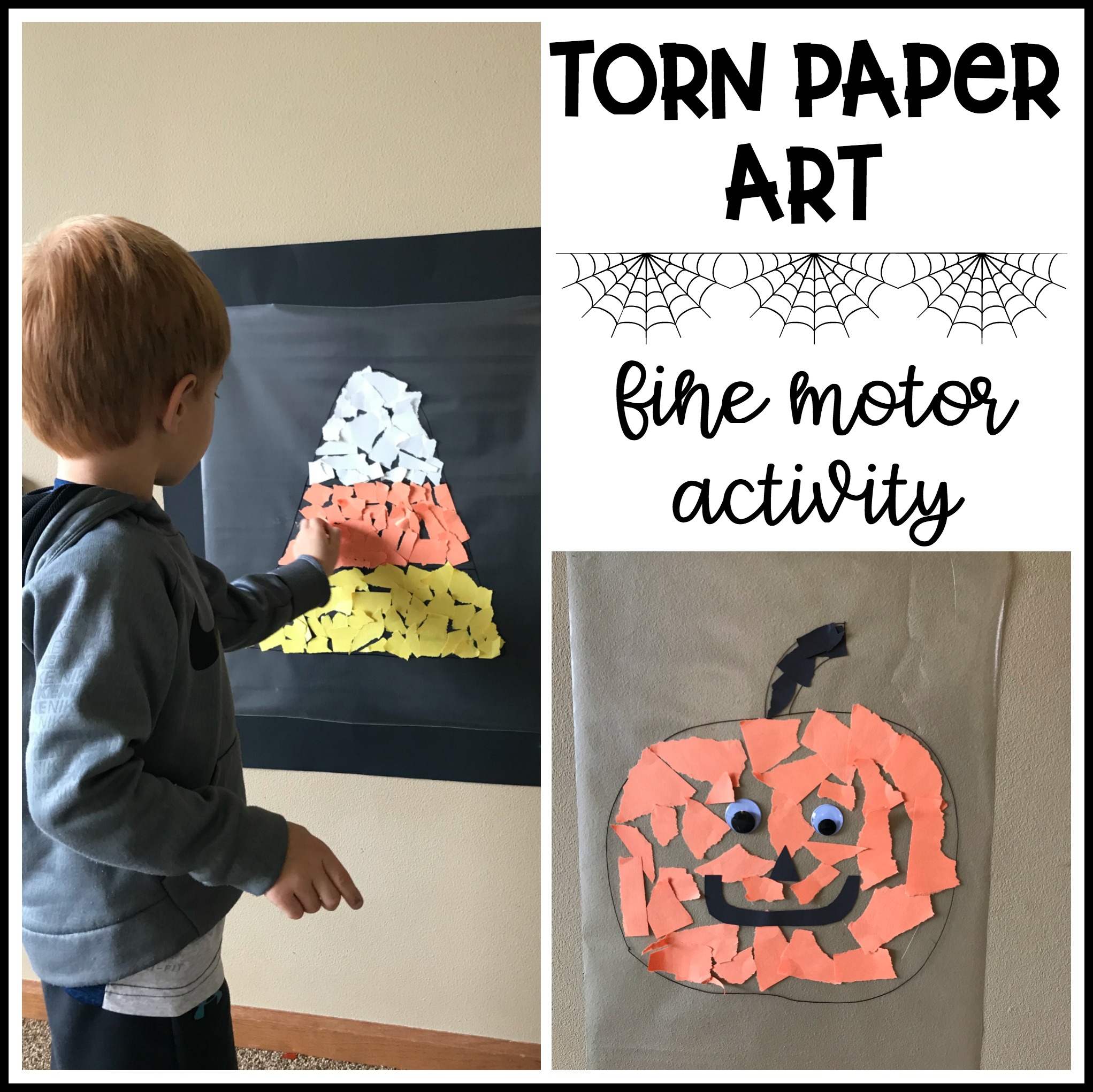 Paper Tearing Activity & Ideas For Kindergarten Kids