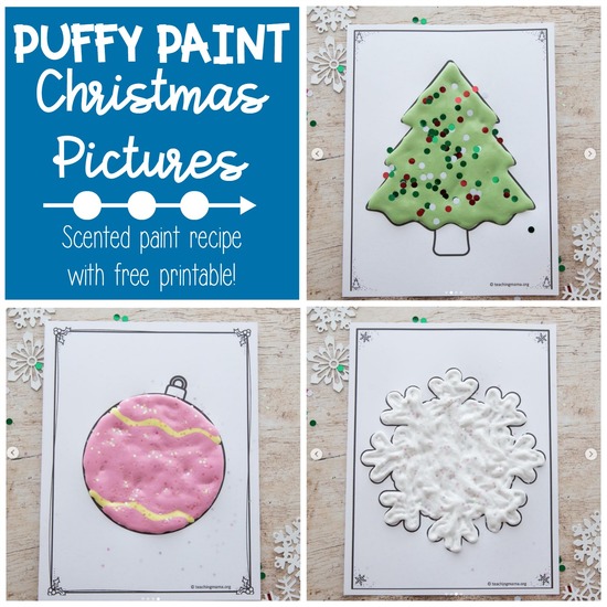 Puffy Paint - How to Make Puffy Paint - The Homeschool Scientist