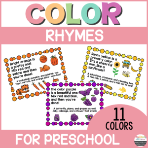 color rhymes