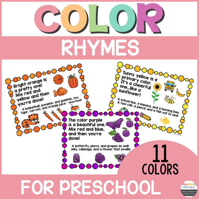 color rhymes