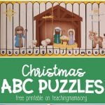 Christmas Alphabet Puzzles
