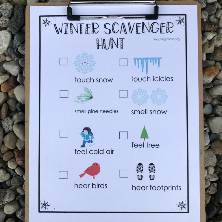 Winter Scavenger Hunt