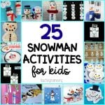 Snowman Activities for Kids