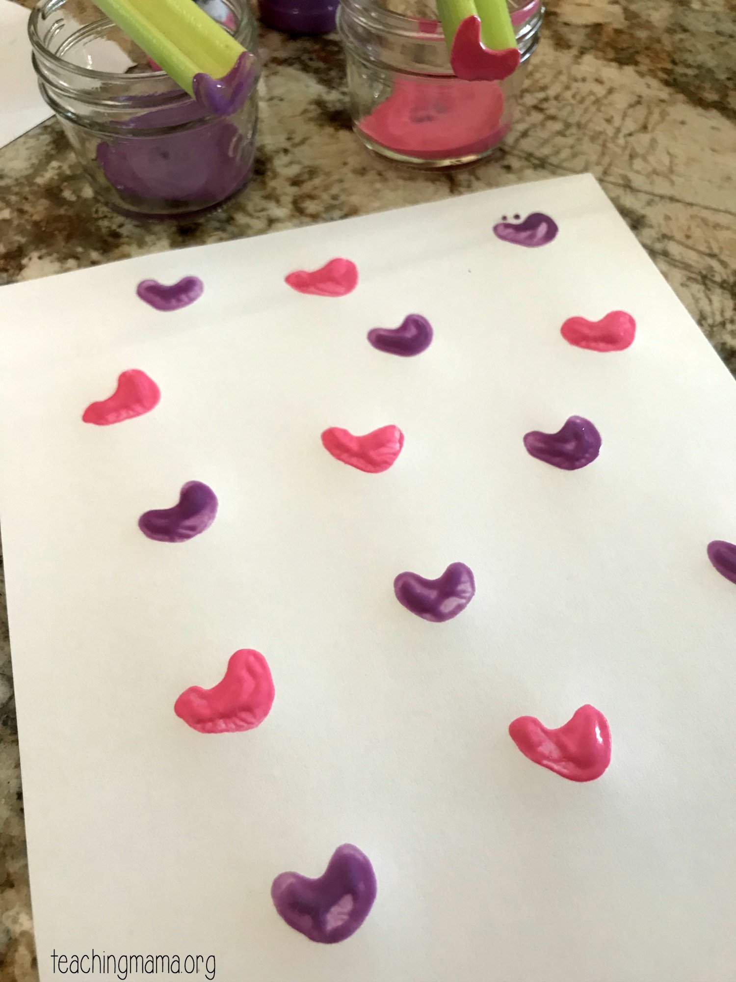 Celery Heart Stamps