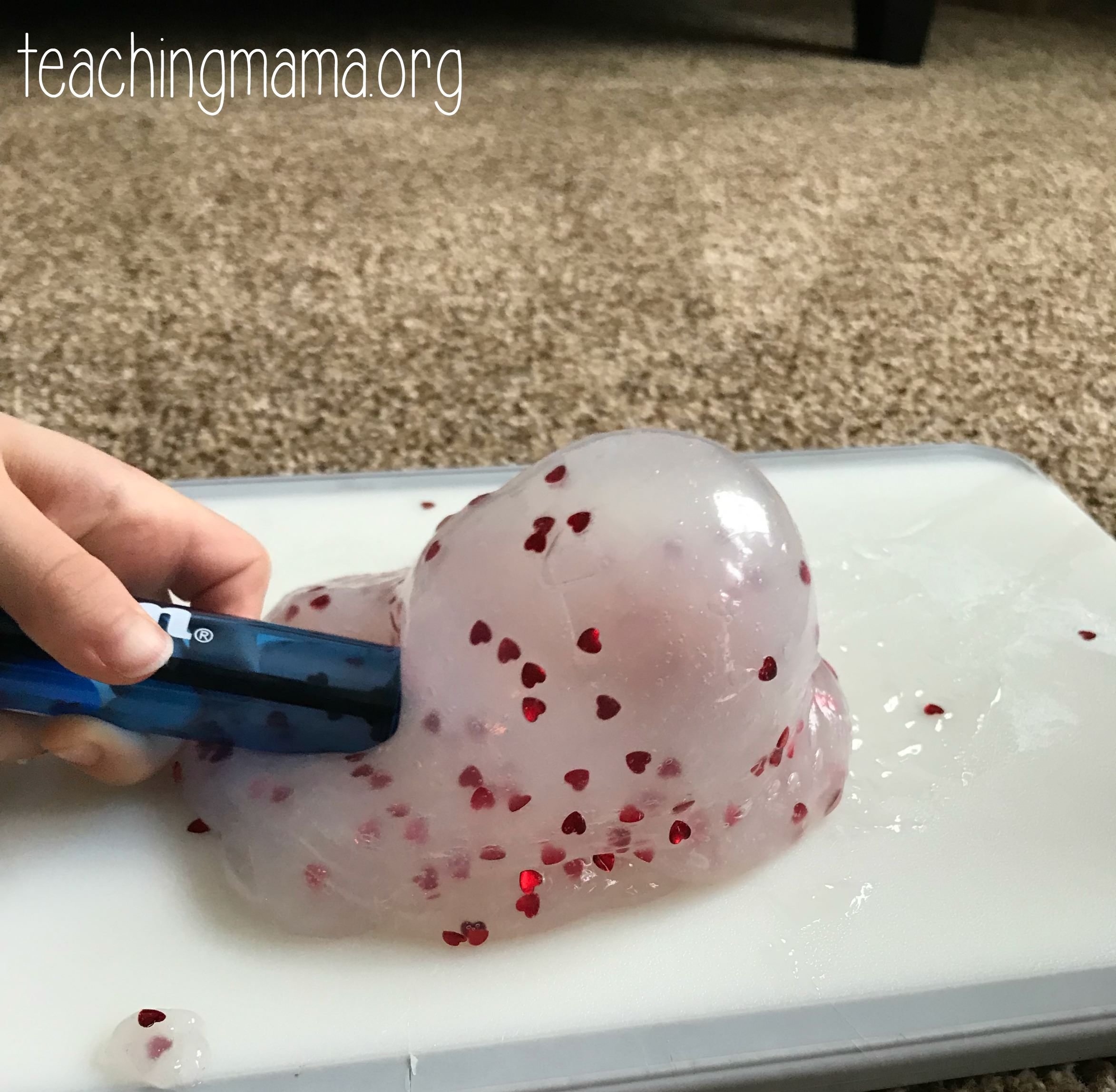 Liquid Starch Slime Recipe - Teaching Mama