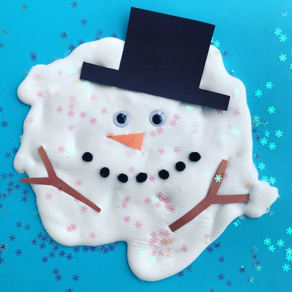 Felt & Craft Foam Melted Snowman
