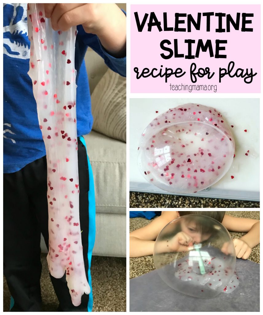 valentine slime recipe