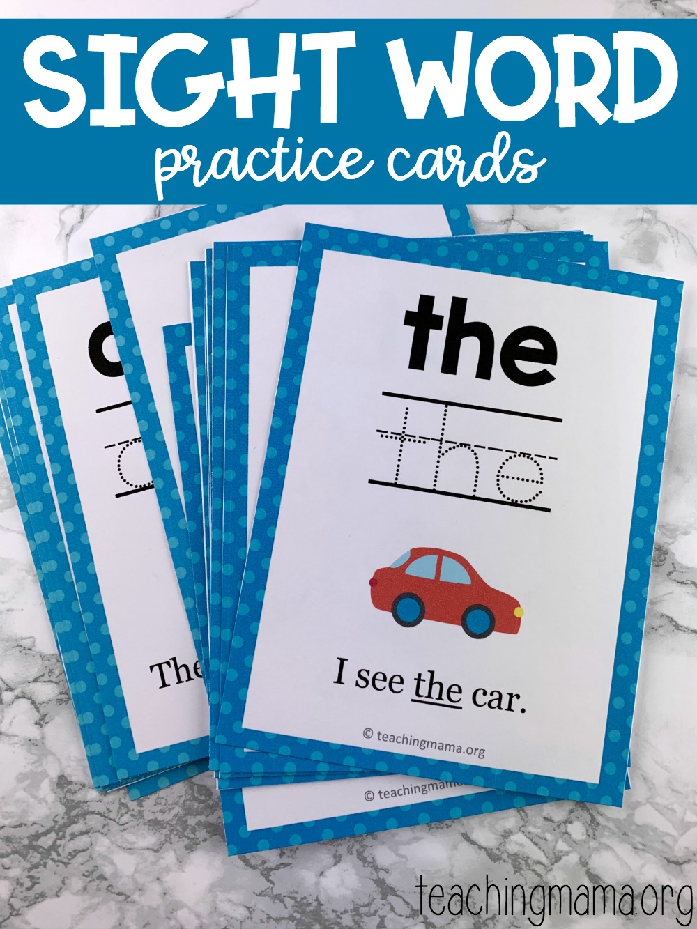 FREE Printable Flashcards - This Reading Mama