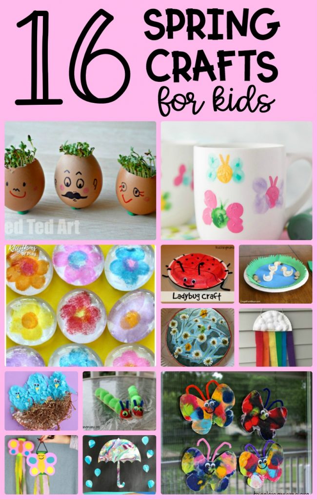 spring crafts for kids