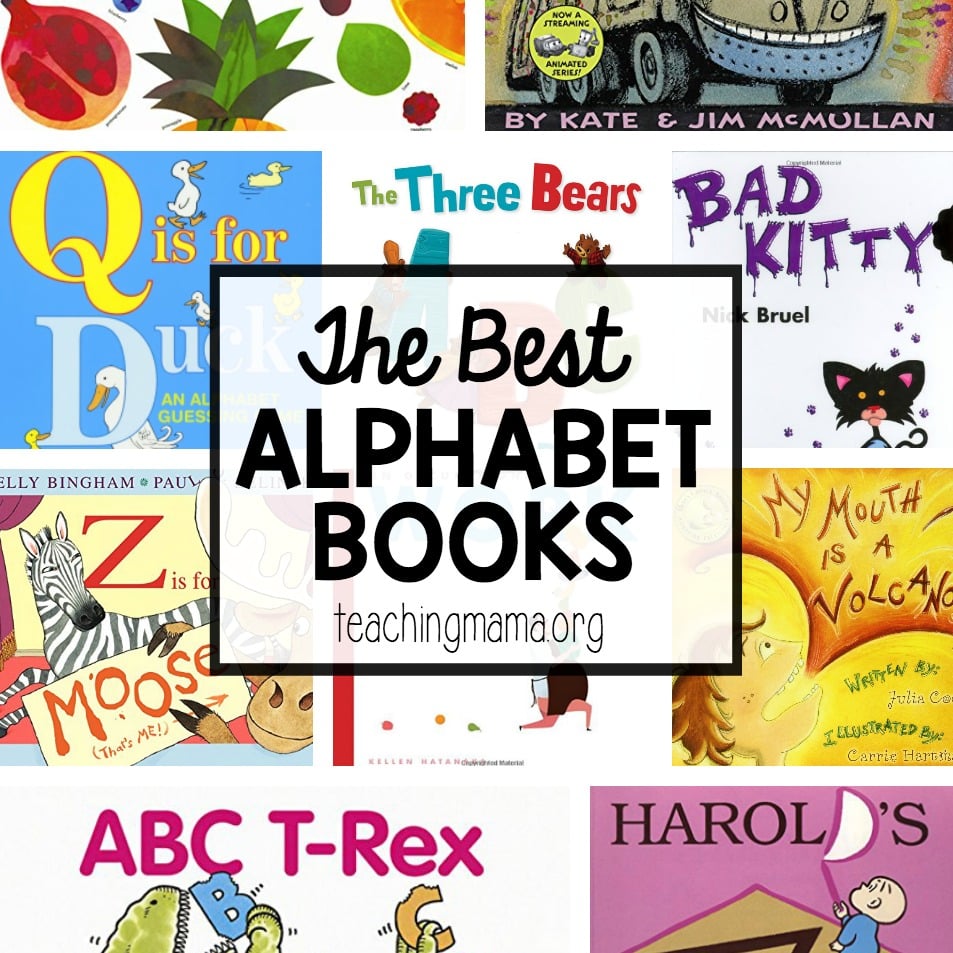 Set Of 6 Learn The Alphabet Books Preschool My ABC Mini Library