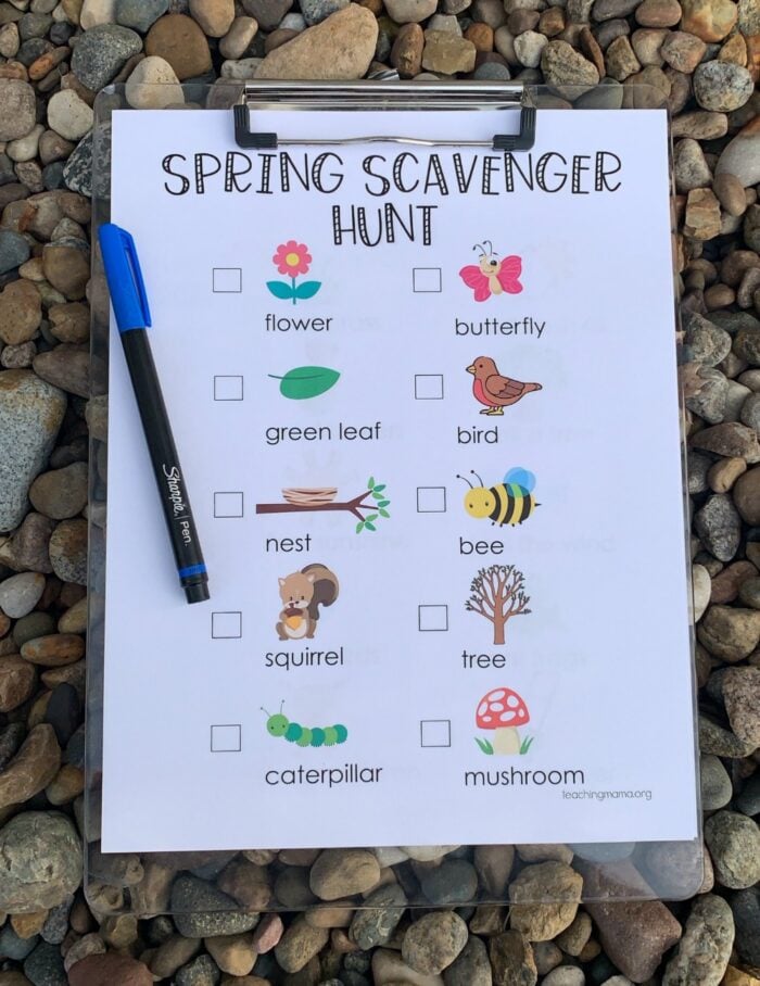 Spring Scavenger Hunt