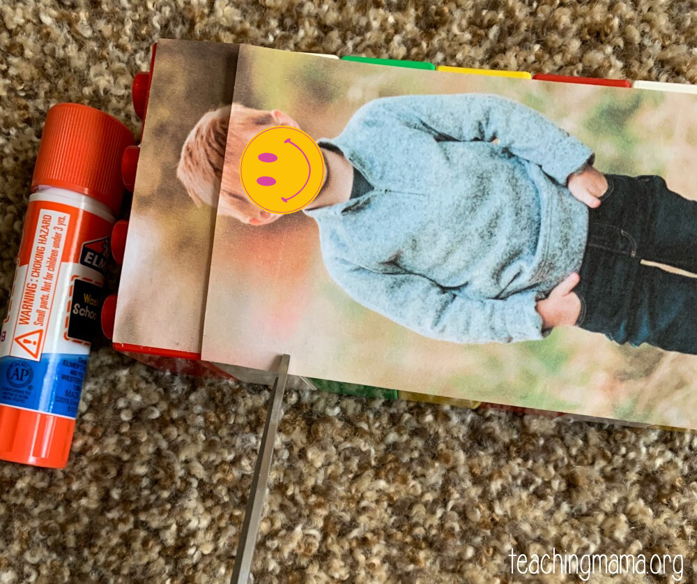 cutting picture puzzle