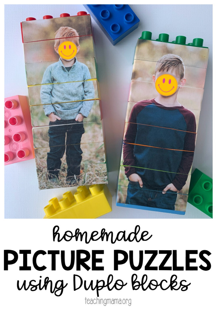 homemade picture puzzles