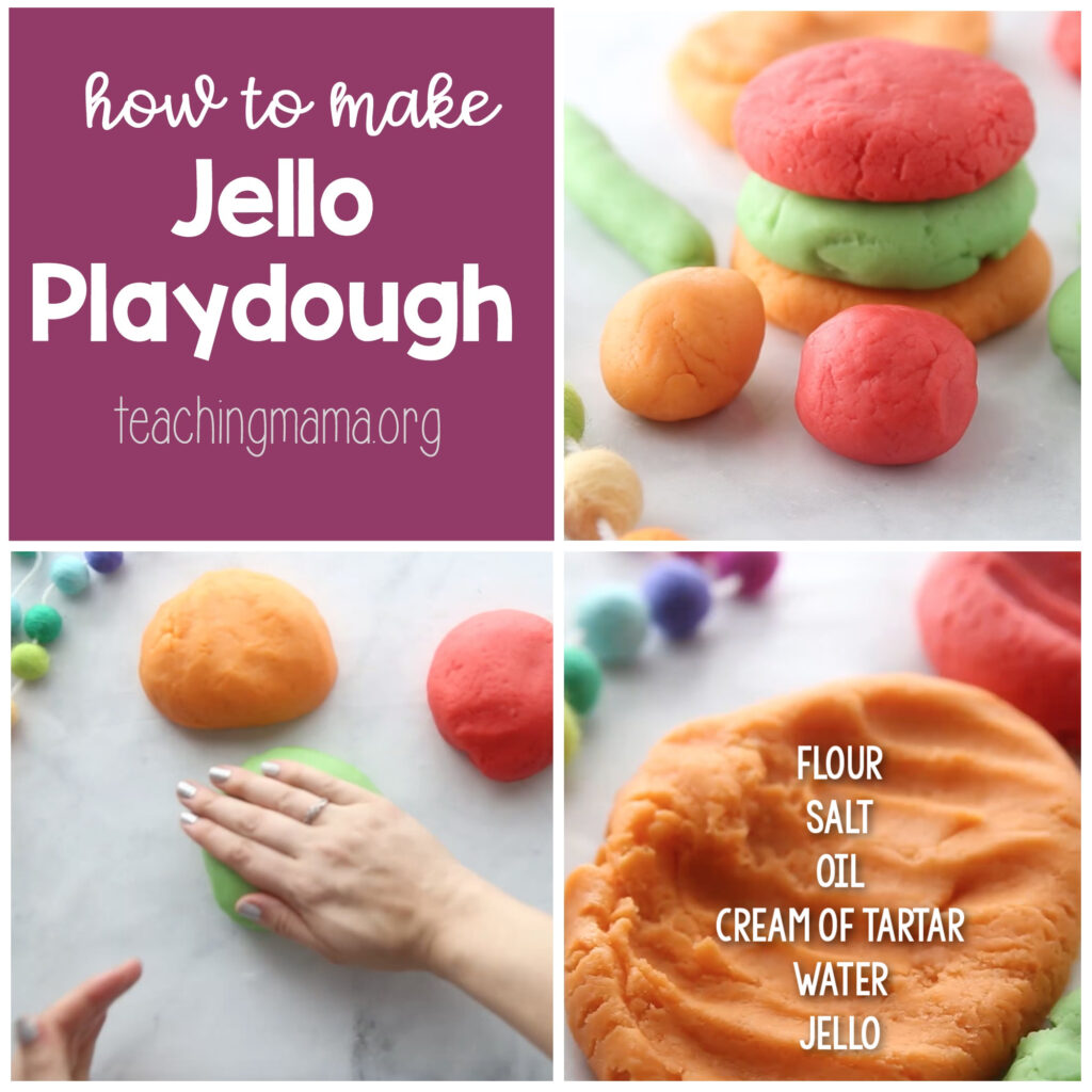 How to make playdough