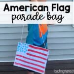 American Flag Parade Bag