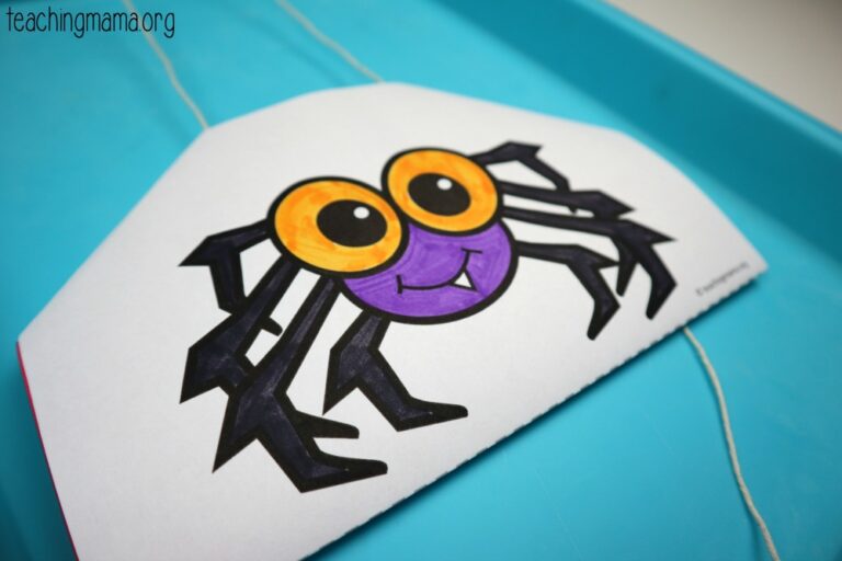 Moving Spider Craft - Teaching Mama