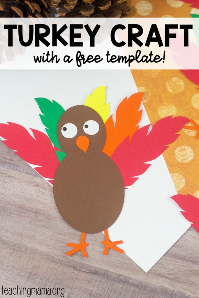 turkey printable craft