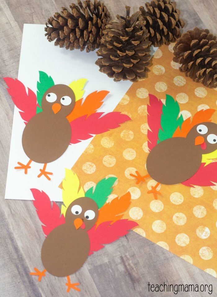 Turkey Craft for Kids - Teaching Mama