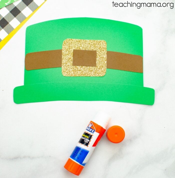 Leprechaun Craft with Woven Beard - Teaching Mama