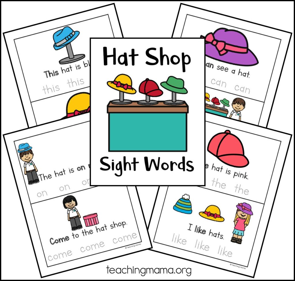 sight word practice sheets for kids in preschool