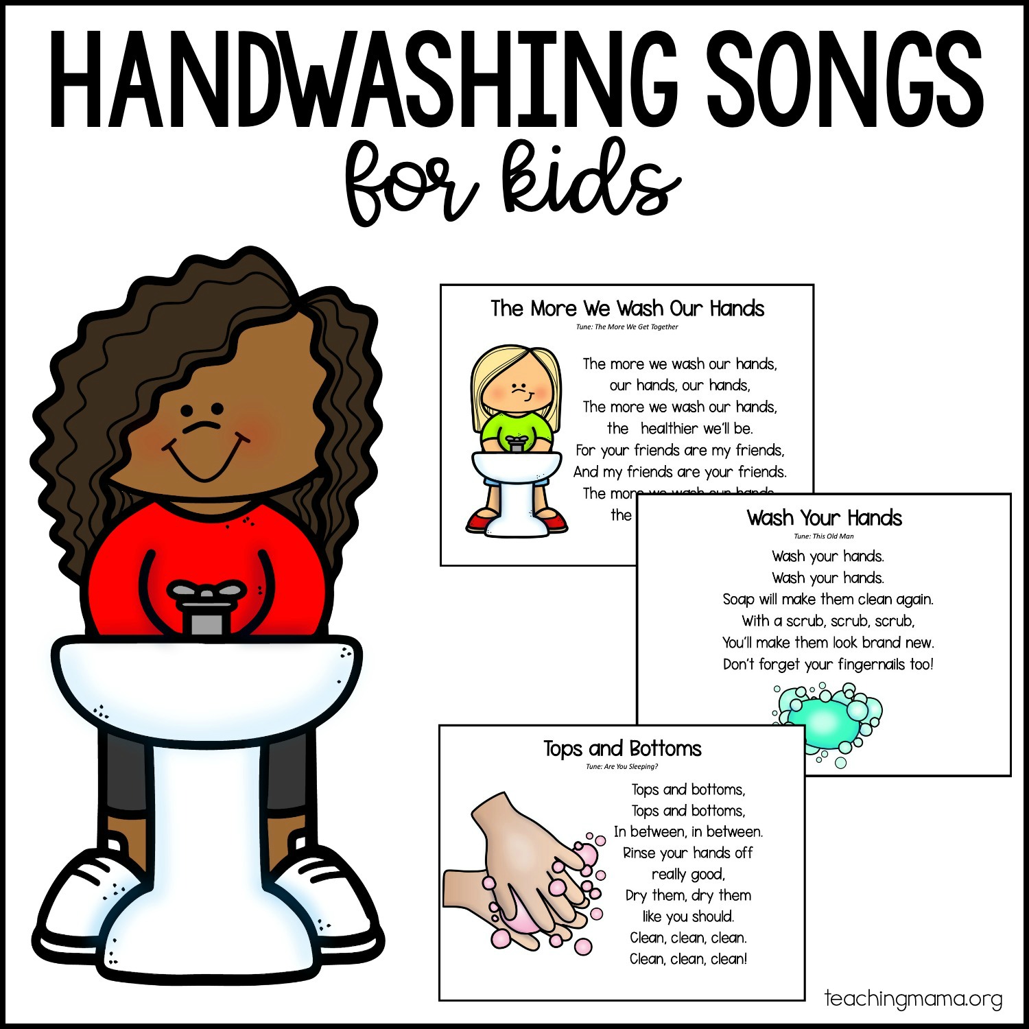 Handwashing Songs For Kids Teaching Mama