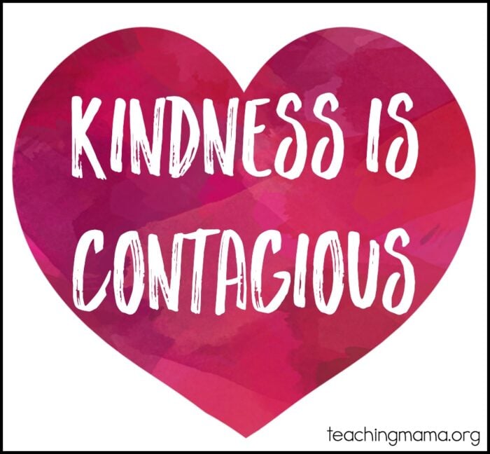 essay on kindness is contagious